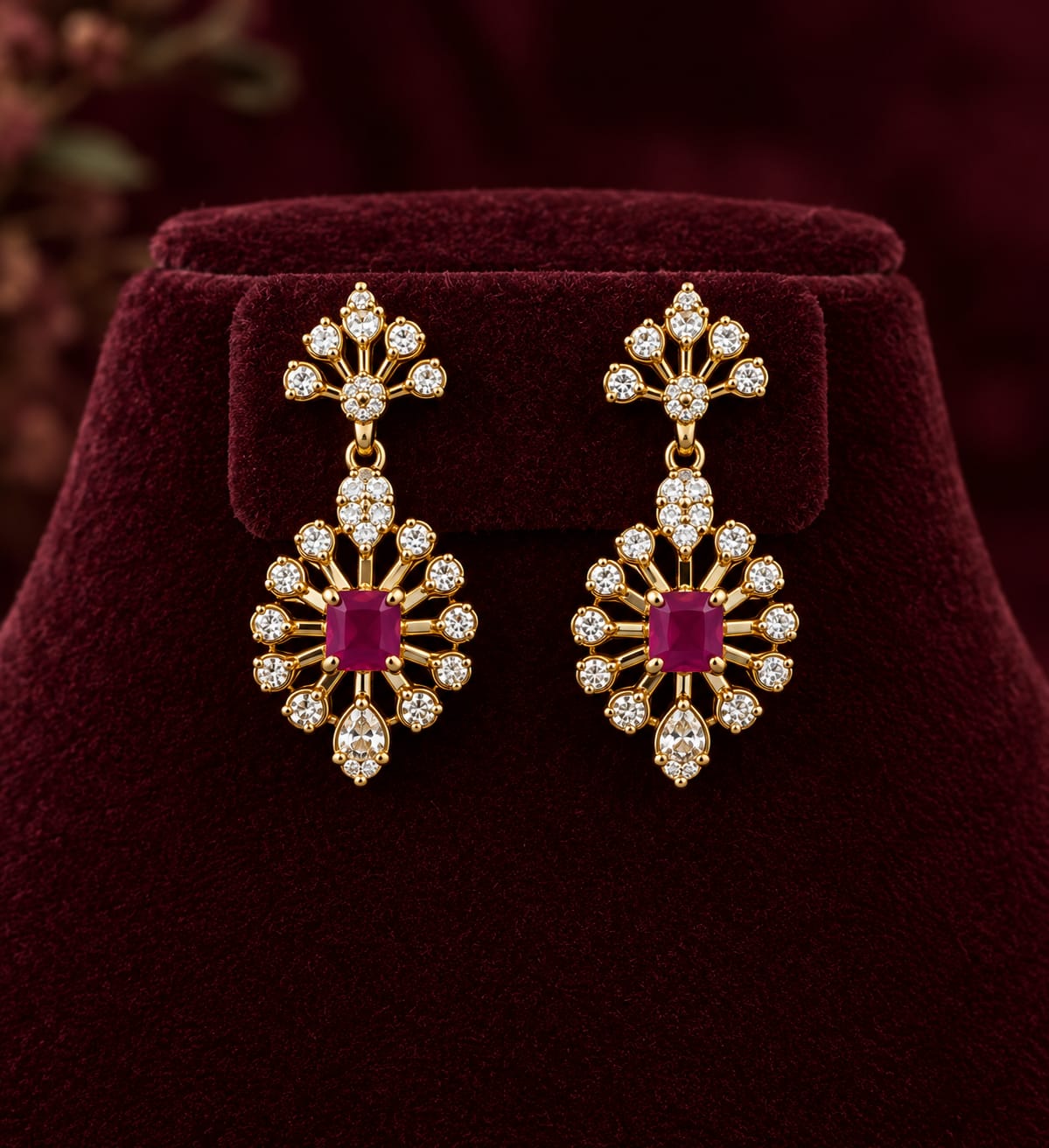 Elegant Multicolour Necklace Set